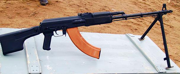 RPK-74. Kalashnikov strojnica (RPK) - 74: karakteristika. foto