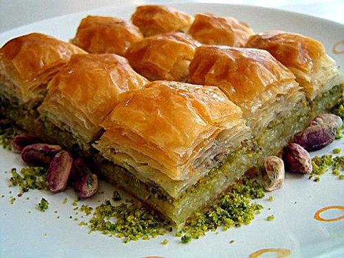 Baklava Crimean: recept za kuhanje