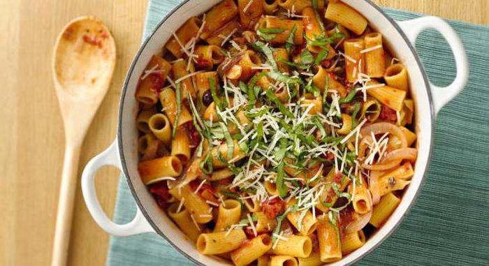 Vegetarijanska tjestenina s povrćem: kuhanje recepata
