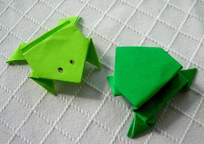 kako izraditi žabu iz papira svojim rukama