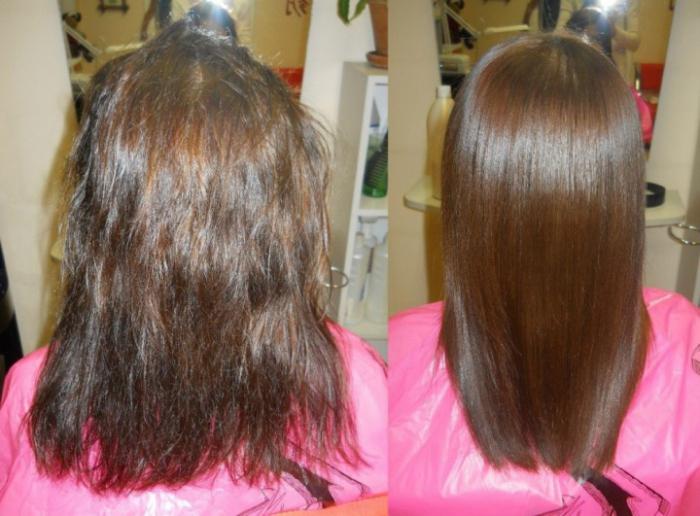 keratin kosa straightening za koliko