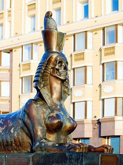 Sfinga u St. Petersburgu: pregled, opis, mjesto