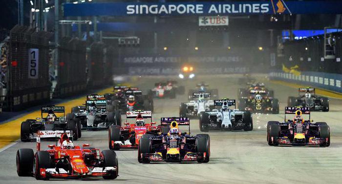 Grand prix Singapur, Formula 1: staza i statistika