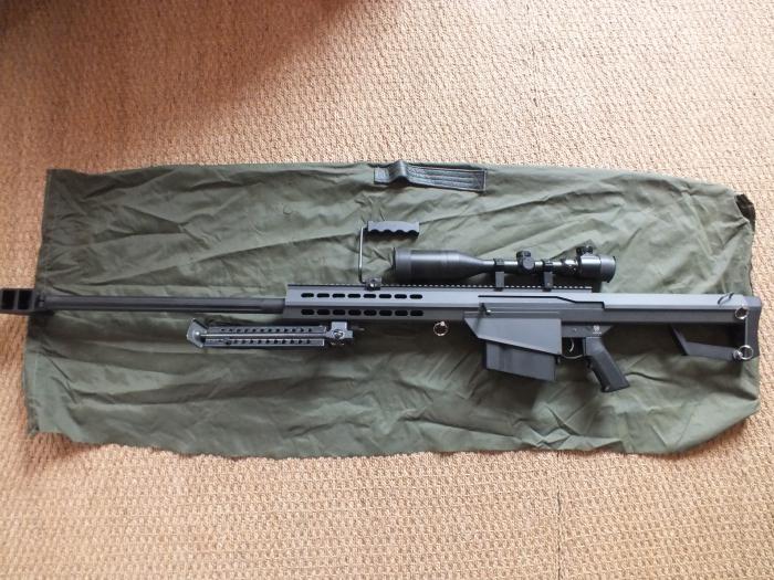 Barrett M82 snajperska puška: specifikacije i opis