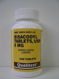 laxativ bisacodil